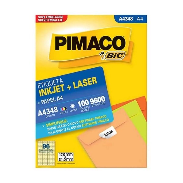 ETIQUETA PIMACO A4 N96 